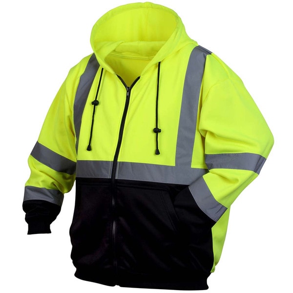 Pyramex Hi-Vis Zip Sweatshirt